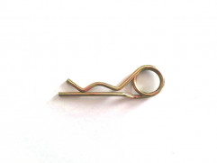 Double spring split pin 2x50 mm