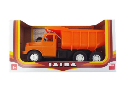 Children's plastic toy Tatra T148 orange 30 cm