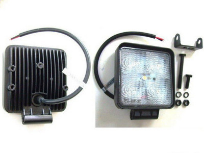 Arbeitsscheinwerfer 5-LED L2204 12/24V 5x3W (15W) 9-32V 1100lm, D110 mm