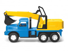 Children's plastic toy Tatra T148 72 cm Blue-yellow sand excavator