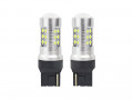 Žiarovky LED CANBUS 3030 24SMD T20 7440 W21W biele 12/24V