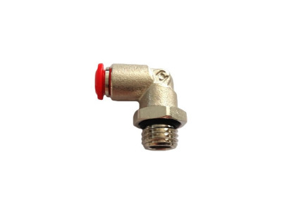 Hose coupling D6, M12x1.5 metal L-piece