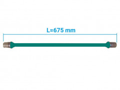 Blower driving shaft, assy. L=675 mm Tatra T148