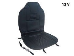 Car seat cover without headrest heated 12V UNI